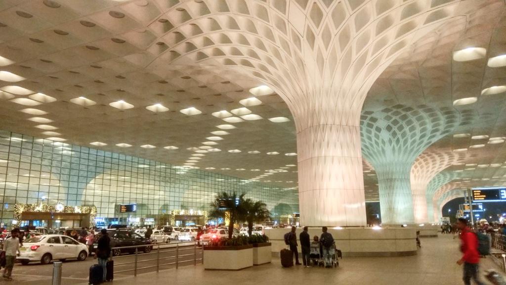 Inside Terminal 2 of Mumbai's Chhatrapati Shivaji Maharaj International Airport